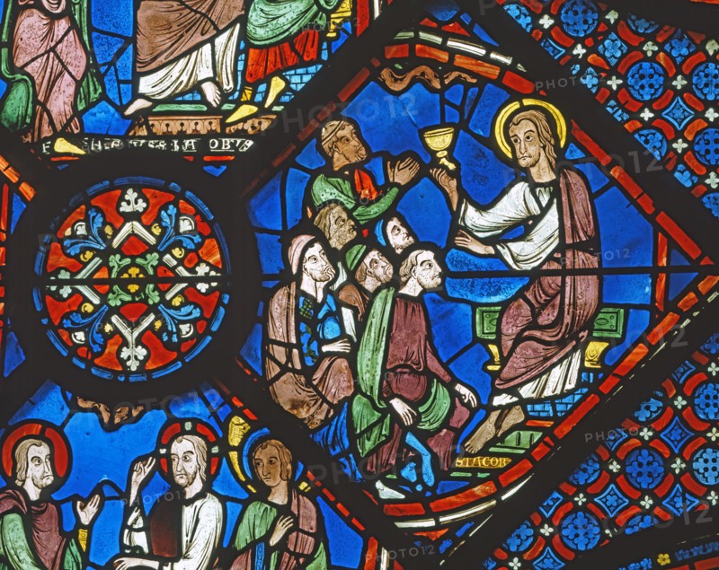 Vitrail de la cathédrale Notre-Dame de Chartres