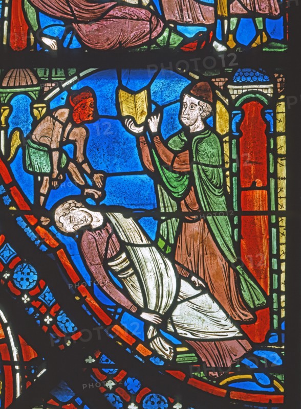 Vitrail de la cathédrale Notre-Dame de Chartres