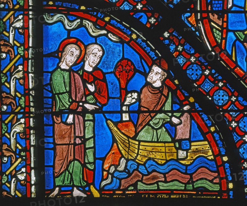 Vitrail de la cathédrale Notre-Dame de Chartres