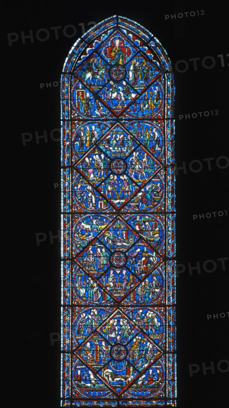 Vitrail de la cathédrale Notre-Dame de Chartres