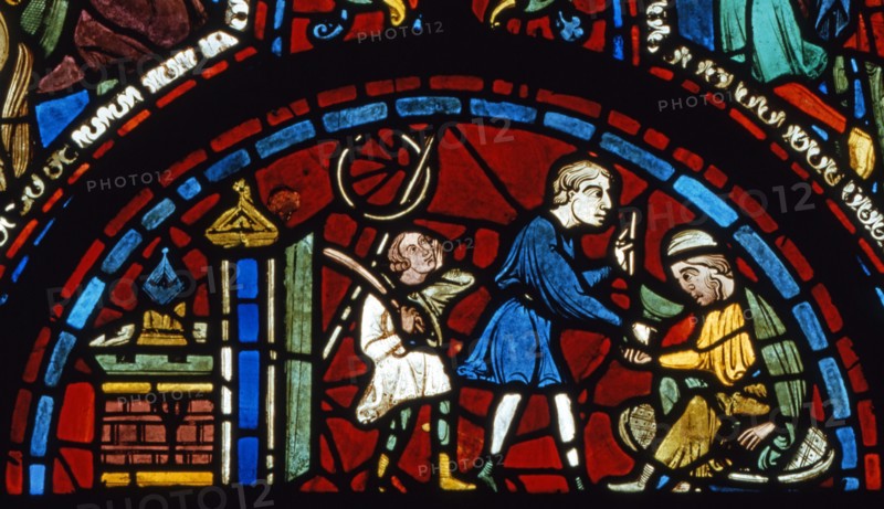 Vitrail de la cathédrale Notre-Dame de Chartres