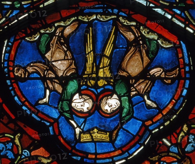 Vitrail de la cathédrale Notre-Dame de Chartres