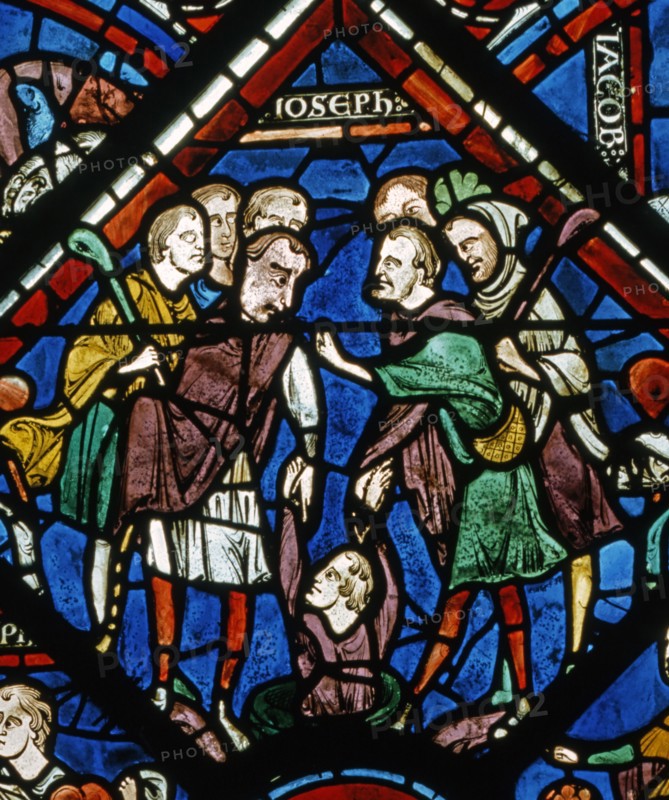 Vitrail de la cathédrale Notre-Dame de Chartres