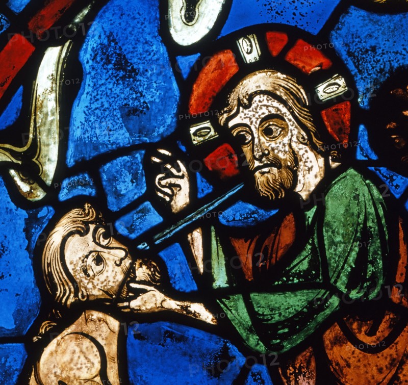 Vitrail de la cathédrale Notre-Dame de Chartres