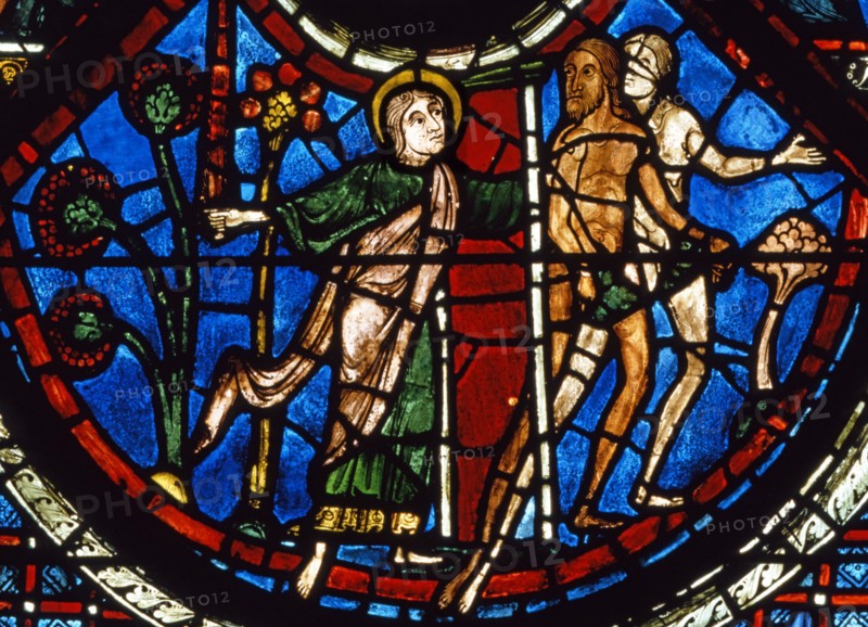 Vitrail de la cathédrale Notre-Dame de Chartres