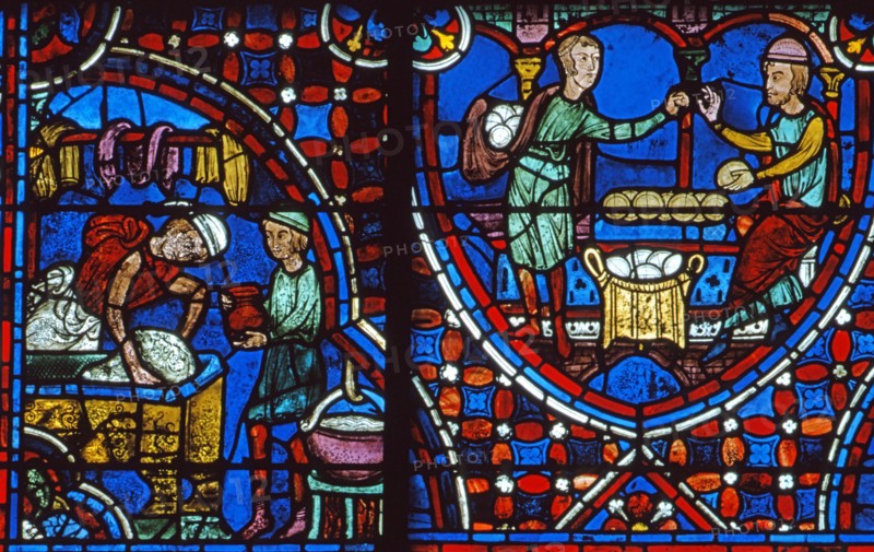Vitrail de la cathédrale Notre-Dame de Chartres