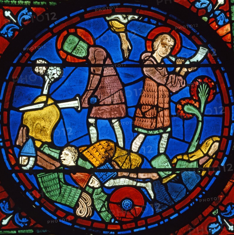 Vitrail de la cathédrale Notre-Dame de Chartres