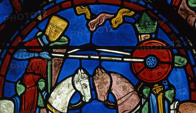 Vitrail de la cathédrale Notre-Dame de Chartres