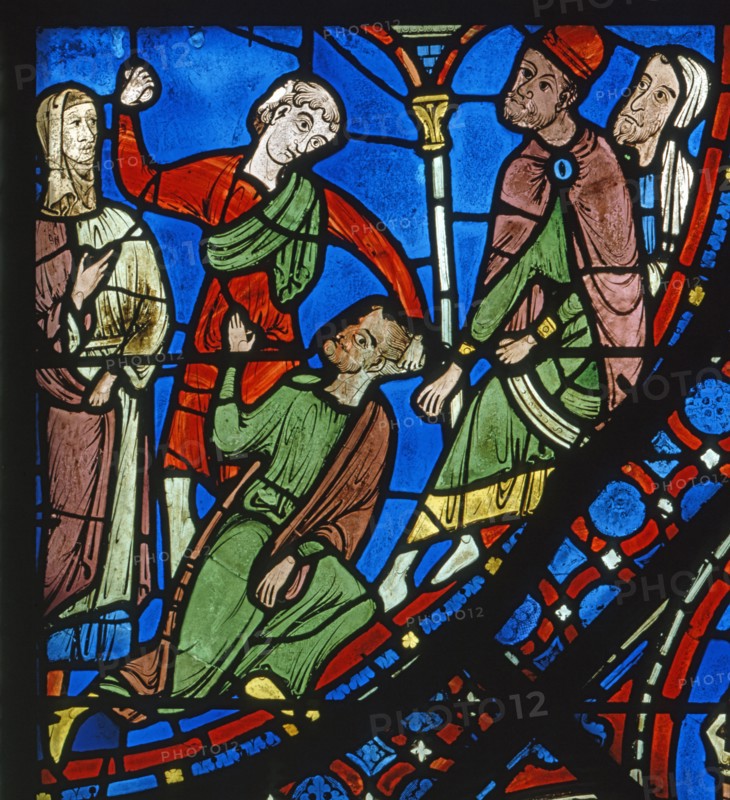 Vitrail de la cathédrale Notre-Dame de Chartres