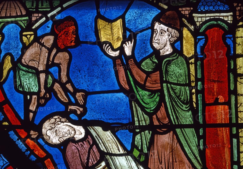 Vitrail de la cathédrale Notre-Dame de Chartres