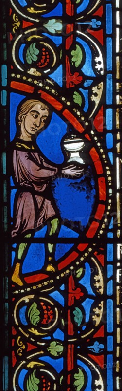 Vitrail de la cathédrale Notre-Dame de Chartres