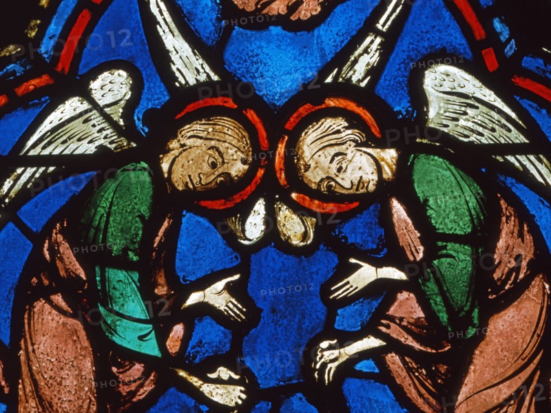 Vitrail de la cathédrale Notre-Dame de Chartres