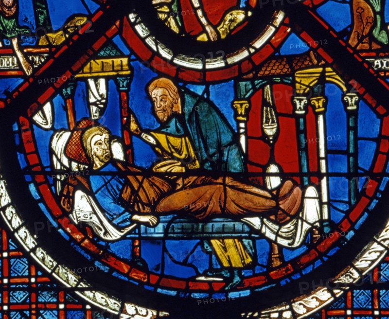 Vitrail de la cathédrale Notre-Dame de Chartres