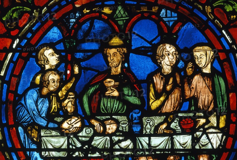 Vitrail de la cathédrale Notre-Dame de Chartres