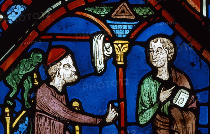 Vitrail de la cathédrale Notre-Dame de Chartres