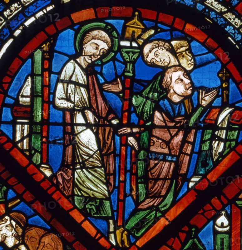 Vitrail de la cathédrale Notre-Dame de Chartres