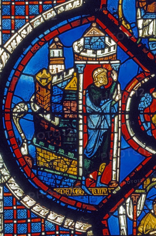 Vitrail de la cathédrale Notre-Dame de Chartres