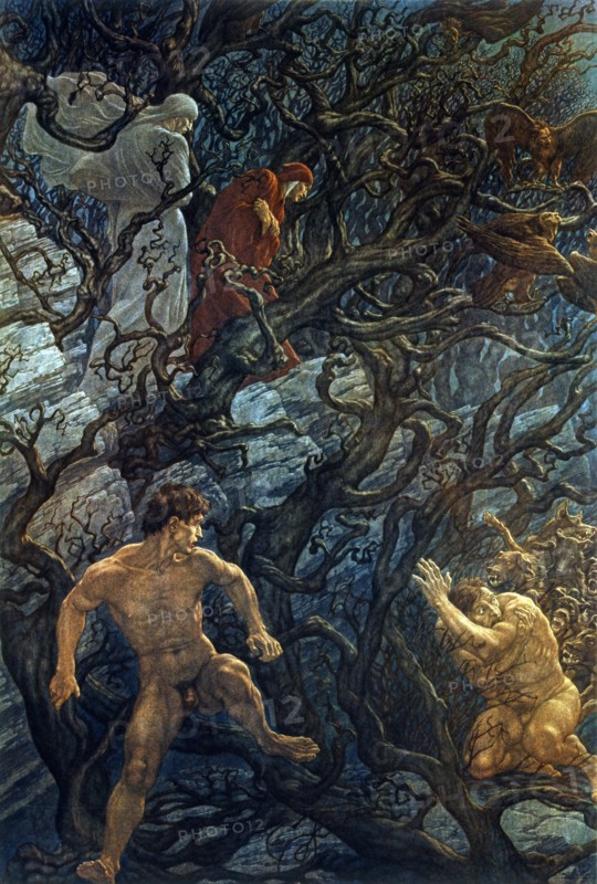 "The Divine Comedy", Inferno: The Wood of the Suicides