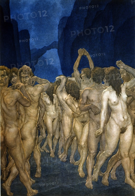 "The Divine Comedy", Inferno: Sorcerers having their head twisted