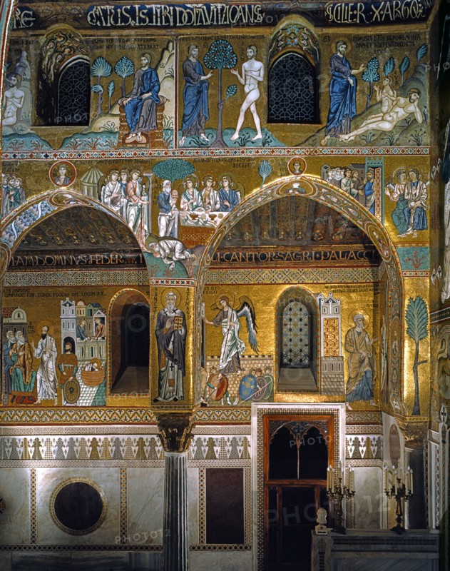 Nef de la chapelle palatine de Palerme