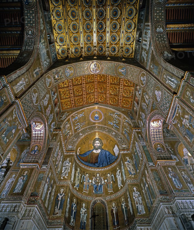 Byzantine mosaics of the Cathedral of Santa Maria Nuova de Monreale