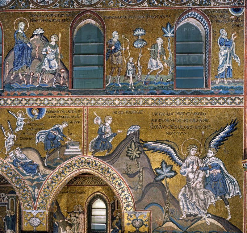 Mosaïques byzantines de la cathédrale Santa Maria Nuova de Monreale