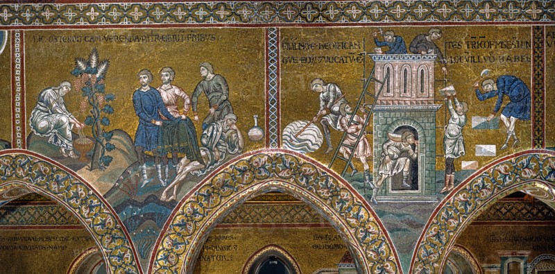 Byzantine mosaics of the Cathedral of Santa Maria Nuova de Monreale