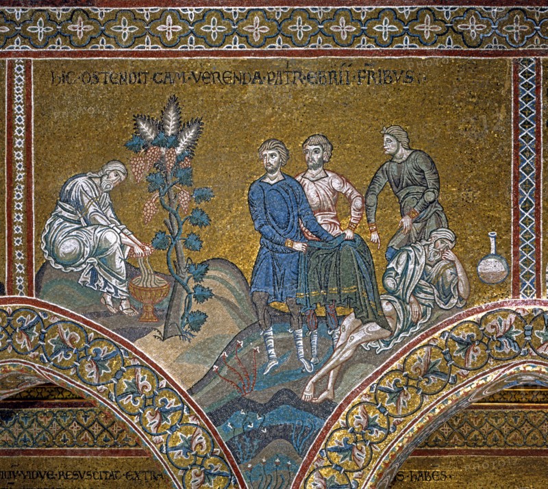 Mosaïques byzantines de la cathédrale Santa Maria Nuova de Monreale