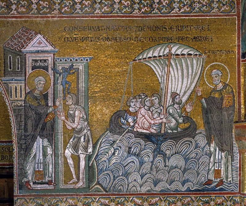 Mosaïques byzantines de la cathédrale Santa Maria Nuova de Monreale