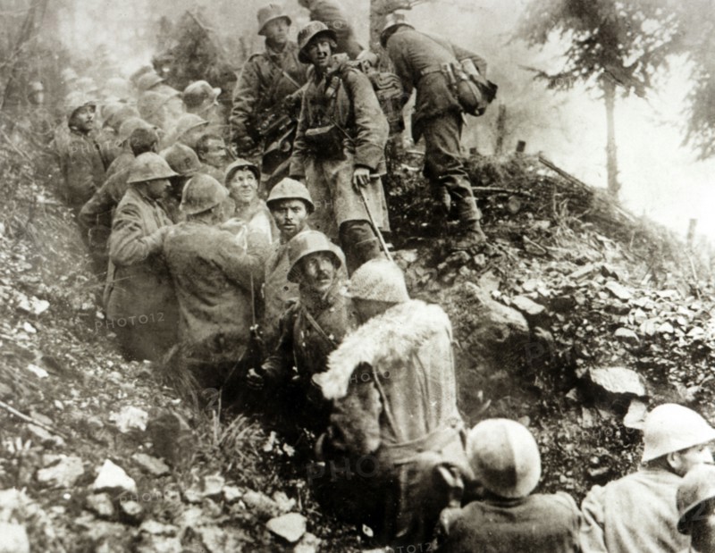 Prisonniers italiens en 1917