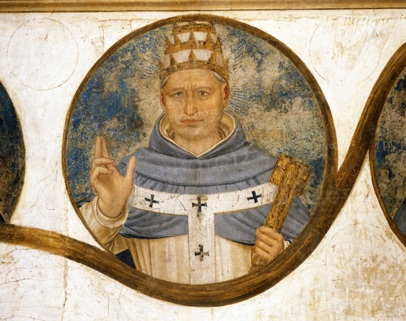 Portrait du pape Innocent V