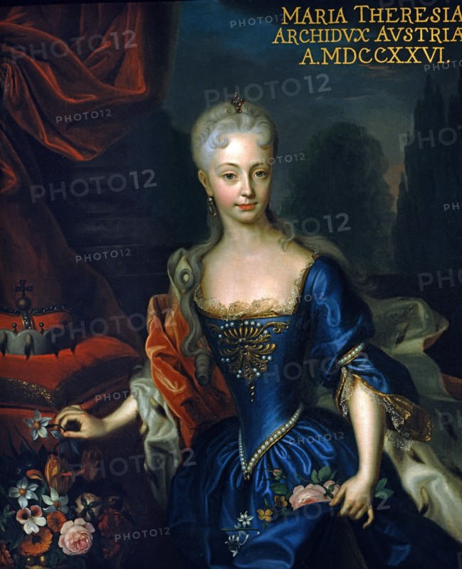 Maria Theresa as a child