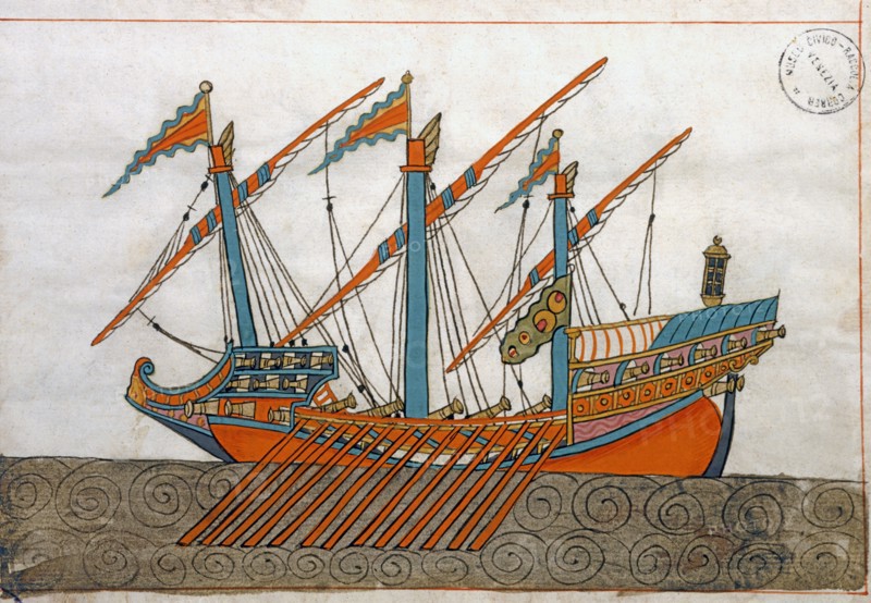 Turkish lantern galley