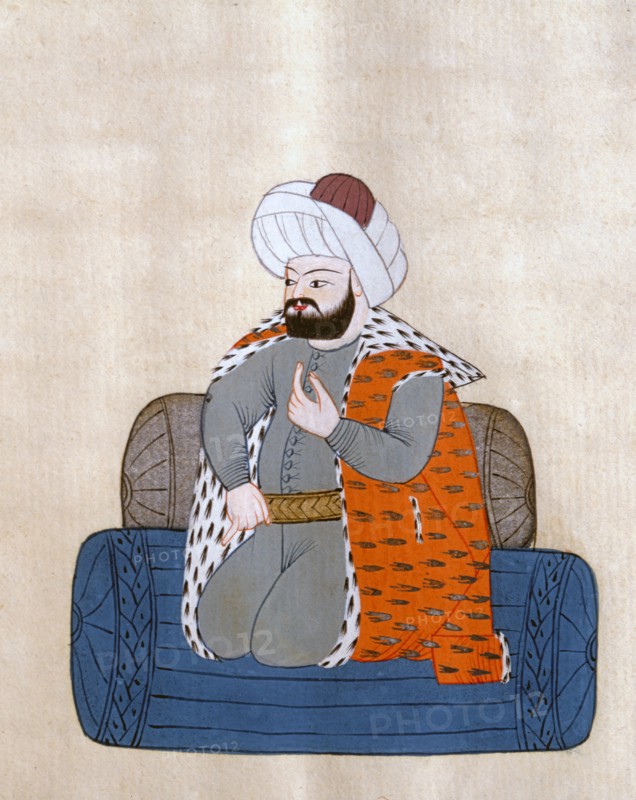 Mehmed II le Conquérant, sultan de l'Empire Ottoman de 1444 à 1446