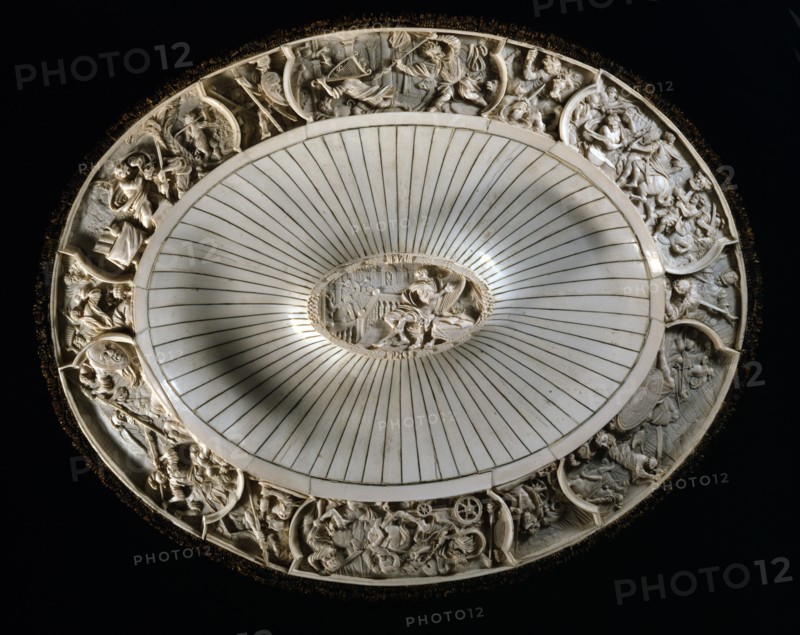 Basin illustrates scenes from David's life
