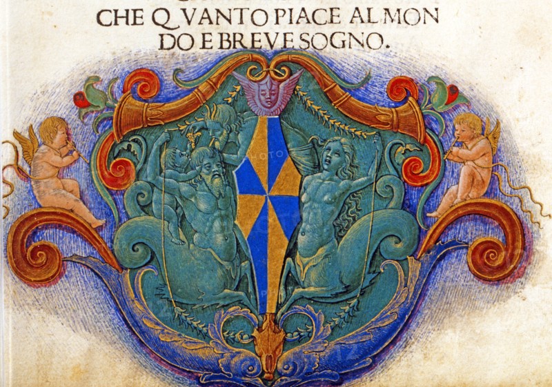 Incipit des Canzoniere de Pétrarque