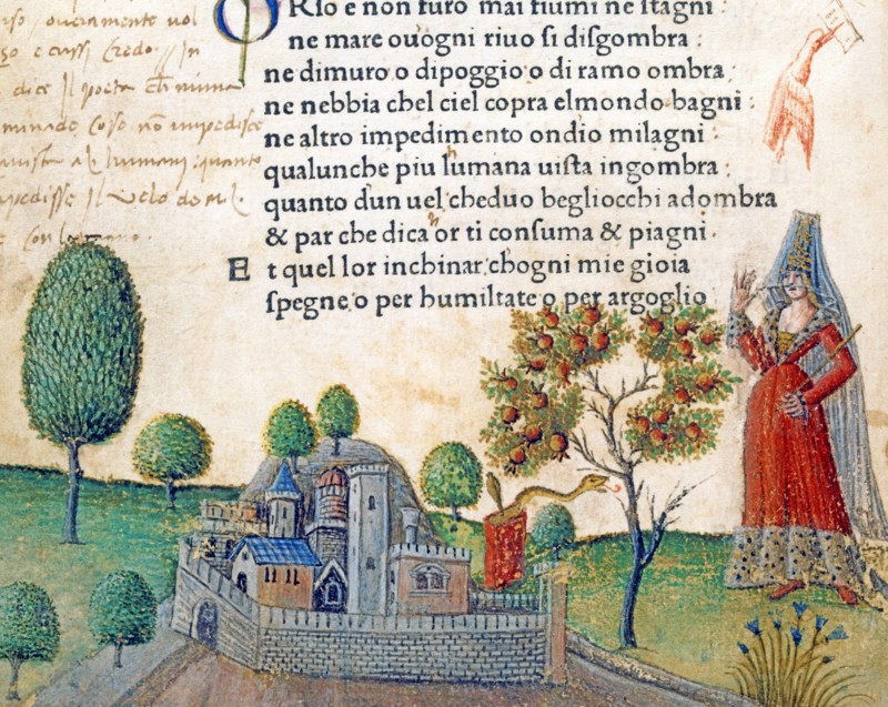 Illustration des "Canzoniere e Trionfi" de Pétrarque