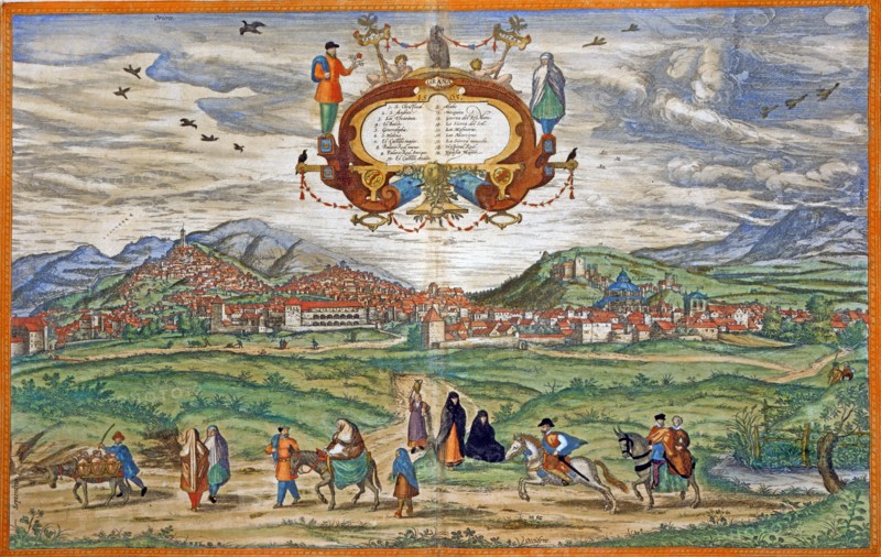 View of the city of Granada