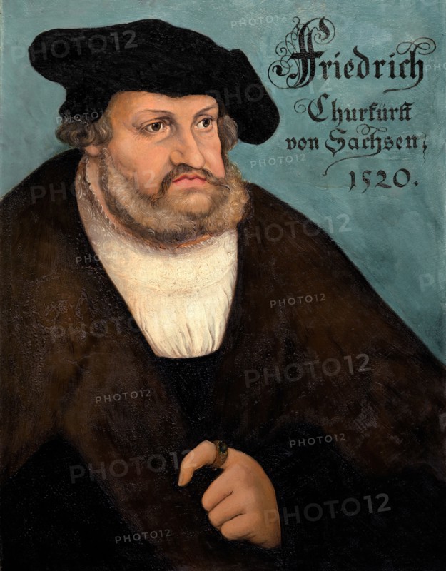 Portrait of Frederic III of Saxony