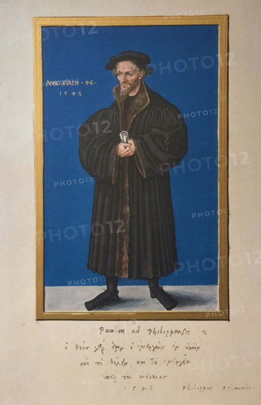 Cranach the Younger, Portrait of Philippe Melanchthon
