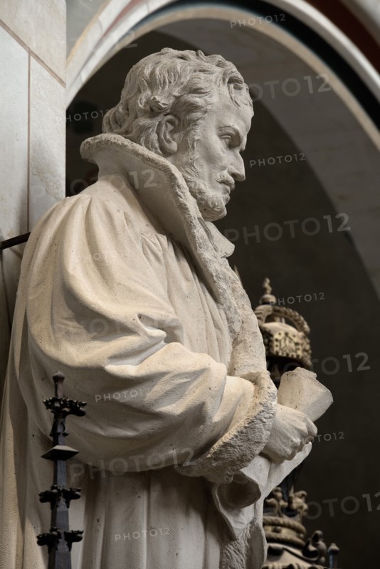 Statue de Philippe Mélanchthon (détail)