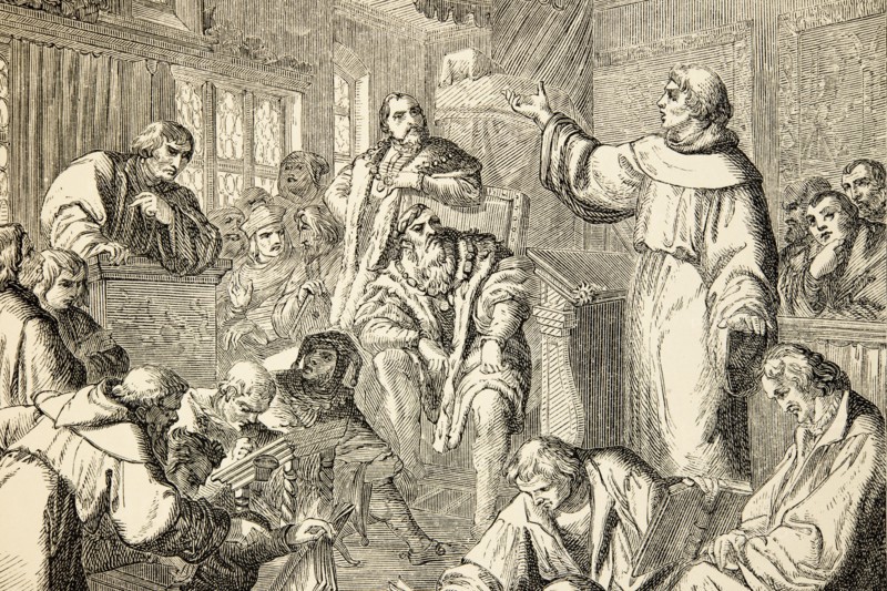 Martin Luther's life: the Leipzig dispute between Luther and Jean Eck