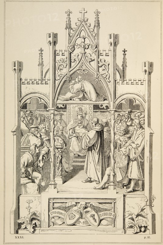 The life of Martin Luther: Presentation of the "Augsburg Confession", in 1530.