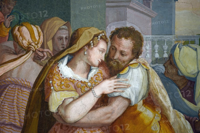 Allori, Ulysse retrouve Pénélope (détail)