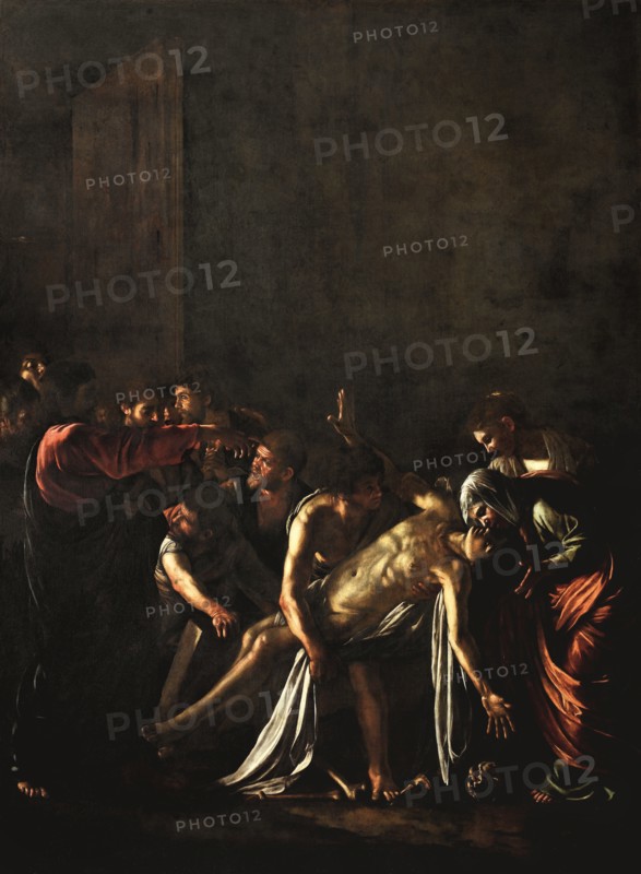 Caravage, La Résurrection de Lazare