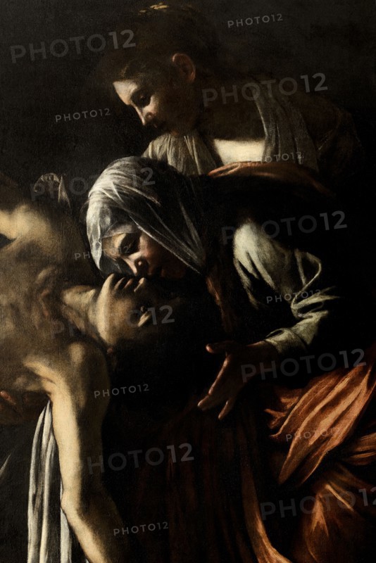 Caravage, La Résurrection de Lazare (détail)