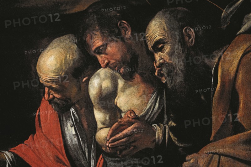 Caravaggio, Adoration of the Shepherds (detail)
