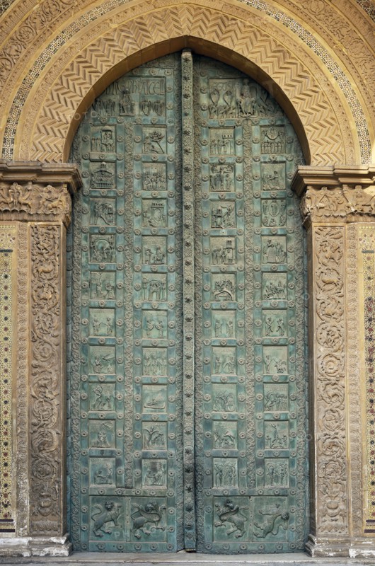 Portail de la cathédrale Santa Maria Nuova de Monreale