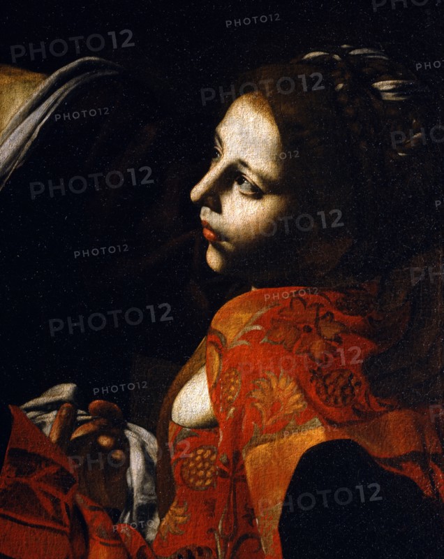 Battistello, Loth et ses filles (détail)