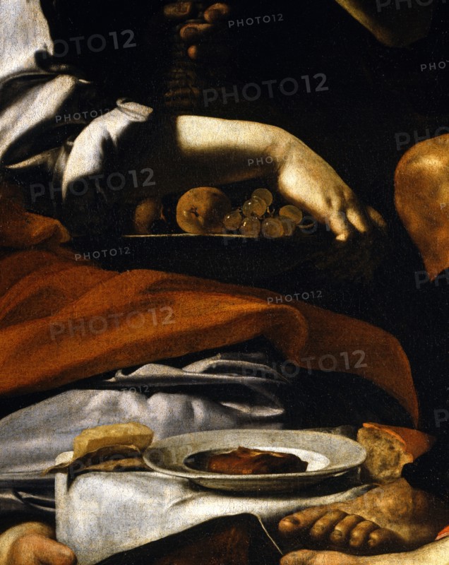 Battistello, Loth and his daughters (detail)
